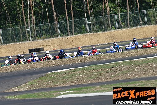 Cadet veld slingert over gave baan in Genk!